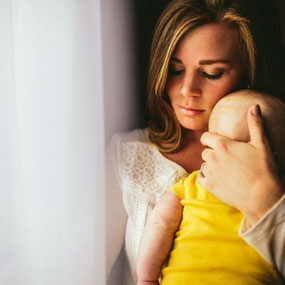 Parent avec un bébé